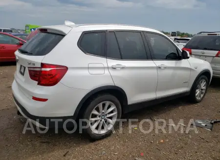 BMW X3 SDRIVE2 2017 vin 5UXWZ7C32H0X39721 from auto auction Copart