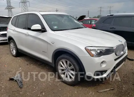 BMW X3 SDRIVE2 2017 vin 5UXWZ7C32H0X39721 from auto auction Copart