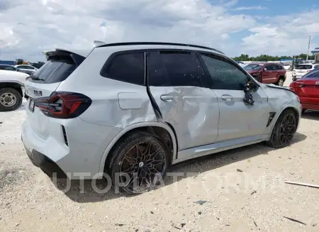 BMW X3 M 2022 vin 5YM13EC08N9M68752 from auto auction Copart