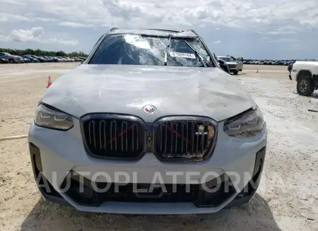 BMW X3 M 2022 vin 5YM13EC08N9M68752 from auto auction Copart