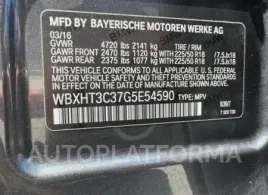 BMW X1 XDRIVE2 2016 vin WBXHT3C37G5E54590 from auto auction Copart