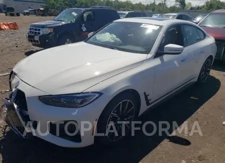 BMW I4 2024 2024 vin WBY83FB07RFS60933 from auto auction Copart