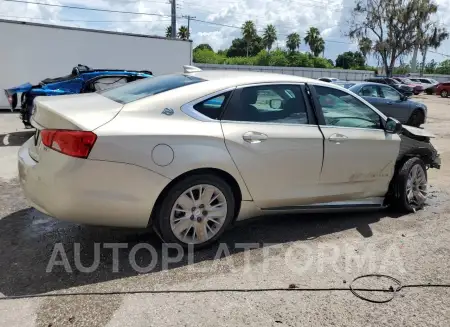 CHEVROLET IMPALA LS 2015 vin 2G11Z5SLXF9151045 from auto auction Copart