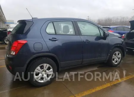 CHEVROLET TRAX LS 2018 vin 3GNCJKSB7JL151305 from auto auction Copart