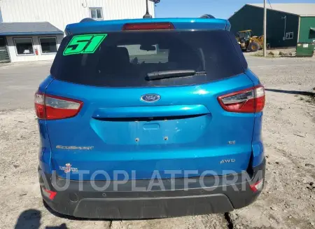 FORD ECOSPORT S 2018 vin MAJ6P1UL2JC203882 from auto auction Copart