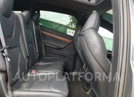 TESLA MODEL X 2020 vin 5YJXCDE24LF249687 from auto auction Copart