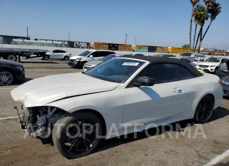 BMW 430I 2022 2022 vin WBA23AT08NCK57220 from auto auction Copart