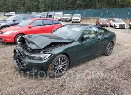 BMW 430XI 2021 2021 vin WBA73AP01MCG02895 from auto auction Copart