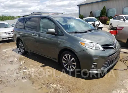 TOYOTA SIENNA XLE 2020 vin 5TDDZ3DCXLS251137 from auto auction Copart