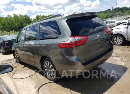 TOYOTA SIENNA XLE 2020 vin 5TDDZ3DCXLS251137 from auto auction Copart