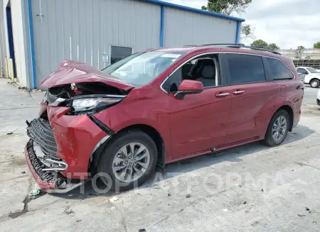 Toyota Sienna XLE 2022 2022 vin 5TDYRKEC3NS132875 from auto auction Copart