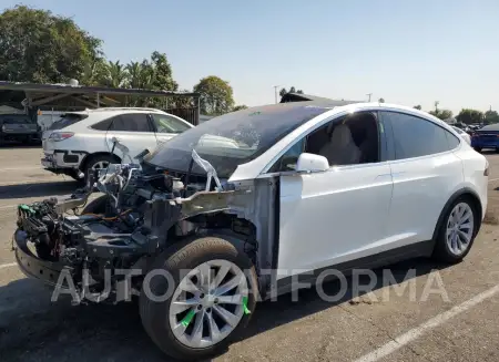 TESLA MODEL X 2019 vin 5YJXCBE28KF204240 from auto auction Copart