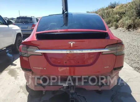 TESLA MODEL X 2018 vin 5YJXCDE20JF104899 from auto auction Copart