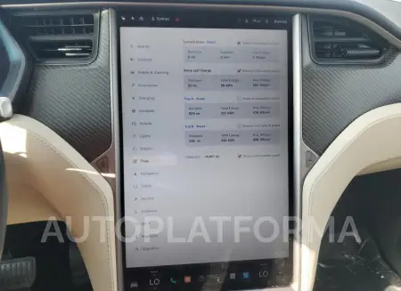 TESLA MODEL X 2018 vin 5YJXCDE22JF129318 from auto auction Copart