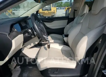 TESLA MODEL X 2018 vin 5YJXCDE22JF129318 from auto auction Copart