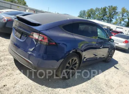 TESLA MODEL X 2022 vin 7SAXCAE54NF363025 from auto auction Copart