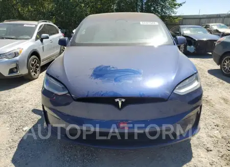 TESLA MODEL X 2022 vin 7SAXCAE54NF363025 from auto auction Copart