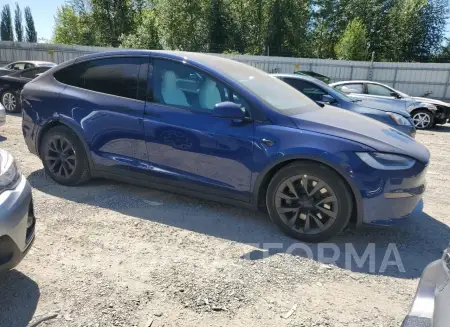 TESLA MODEL X 2022 vin 7SAXCAE54NF363025 from auto auction Copart