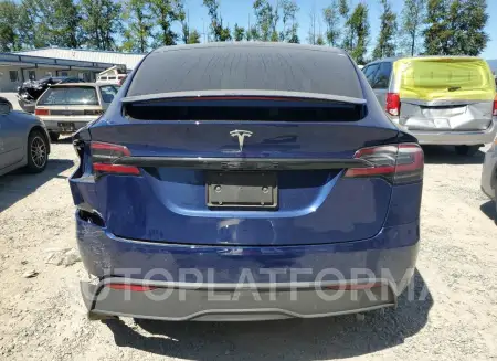 TESLA MODEL X 2022 vin 7SAXCAE54NF363025 from auto auction Copart