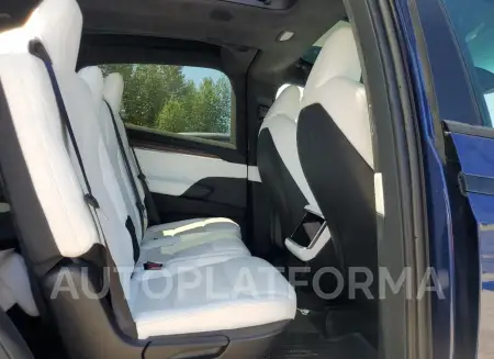 TESLA MODEL X 2022 vin 7SAXCAE54NF363025 from auto auction Copart