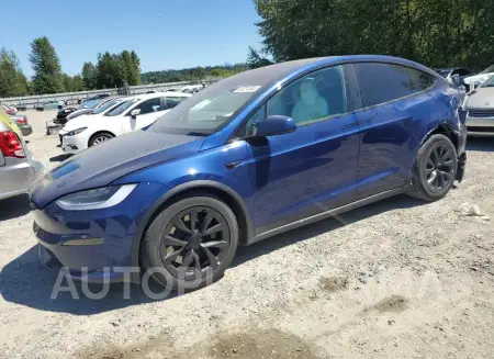 TESLA MODEL X 2022 vin 7SAXCAE54NF363025 from auto auction Copart