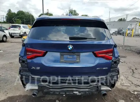 BMW X3 XDRIVE3 2019 vin 5UXTR9C53KLE14049 from auto auction Copart