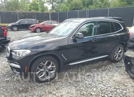 BMW X3 sDrive 2021 2021 vin 5UXTY3C02M9E42168 from auto auction Copart