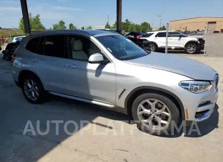 BMW X3 XDRIVE3 2021 vin 5UXTY5C01M9H22109 from auto auction Copart