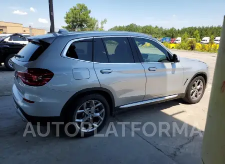 BMW X3 XDRIVE3 2021 vin 5UXTY5C01M9H22109 from auto auction Copart