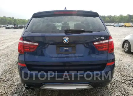 BMW X3 XDRIVE2 2016 vin 5UXWX9C57G0D80886 from auto auction Copart