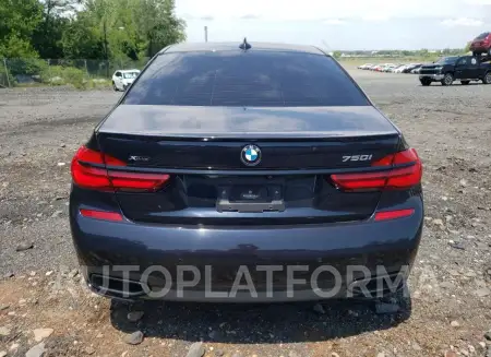 BMW 750 XI 2018 vin WBA7F2C50JG424896 from auto auction Copart