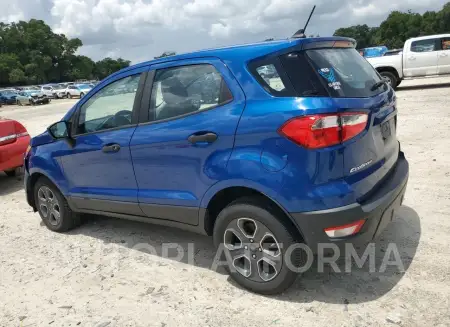 FORD ECOSPORT S 2020 vin MAJ3S2FE3LC331766 from auto auction Copart