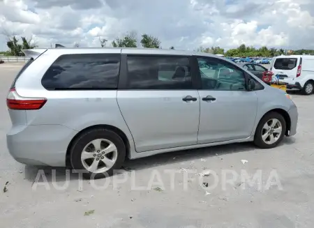 TOYOTA SIENNA L 2020 vin 5TDZZ3DC0LS031351 from auto auction Copart