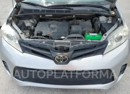 TOYOTA SIENNA L 2020 vin 5TDZZ3DC0LS031351 from auto auction Copart