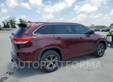 TOYOTA HIGHLANDER 2018 vin 5TDZZRFH1JS277754 from auto auction Copart