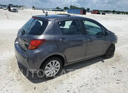 TOYOTA YARIS 2015 vin VNKKTUD31FA028282 from auto auction Copart