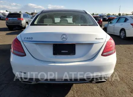 MERCEDES-BENZ C 300 4MAT 2015 vin 55SWF4KB2FU095023 from auto auction Copart