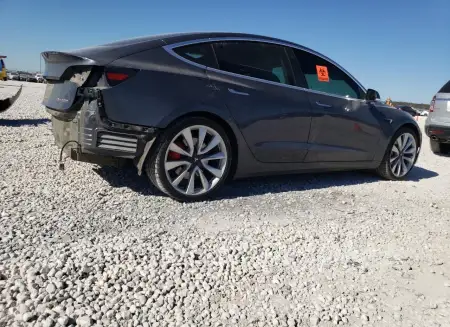 TESLA MODEL 3 2019 vin 5YJ3E1EB5KF413731 from auto auction Copart