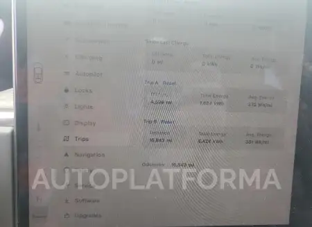 TESLA MODEL X 2023 vin 7SAXCBE5XPF365726 from auto auction Copart