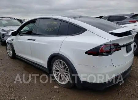 TESLA MODEL X 2022 vin 7SAXCBE61NF353261 from auto auction Copart