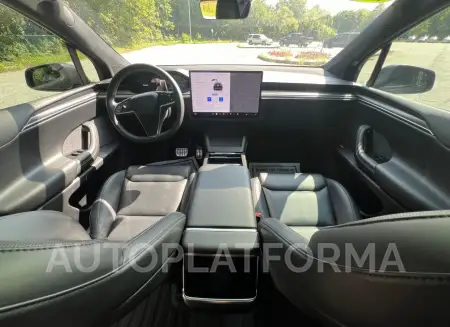 TESLA MODEL X 2022 vin 7SAXCBE6XNF339925 from auto auction Copart