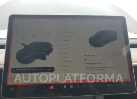 TESLA MODEL Y 2023 vin 7SAYGDED2PF971999 from auto auction Copart