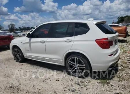 BMW X3 XDRIVE2 2016 vin 5UXWX9C52G0D93920 from auto auction Copart