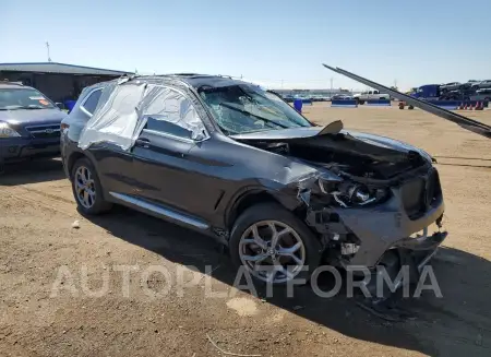 BMW X3 XDRIVE3 2022 vin WBX57DP00NN178017 from auto auction Copart