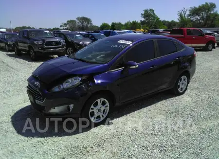 Ford Fiesta 2016 2016 vin 3FADP4BJ4GM176105 from auto auction Copart