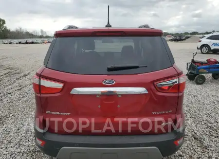 FORD ECOSPORT T 2021 vin MAJ6S3KL4MC401512 from auto auction Copart