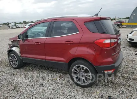 FORD ECOSPORT T 2021 vin MAJ6S3KL4MC401512 from auto auction Copart