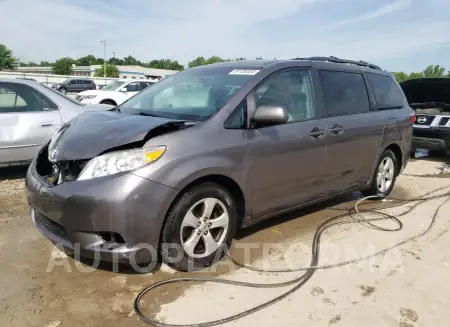 Toyota Sienna LE 2015 2015 vin 5TDKK3DCXFS654888 from auto auction Copart