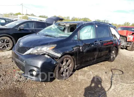 Toyota Sienna 2015 2015 vin 5TDXK3DC5FS544403 from auto auction Copart