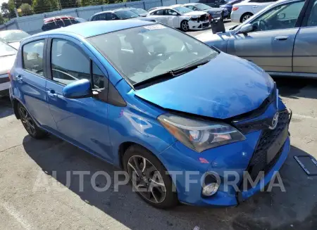 TOYOTA YARIS 2015 vin VNKKTUD32FA054227 from auto auction Copart